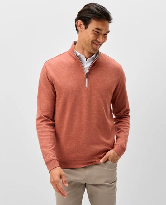 Johnnie-O Sully 1/4 Zip Pullover Canyon