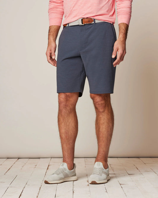 Johnnie-O Cross Mulligan Short High Tide Blue