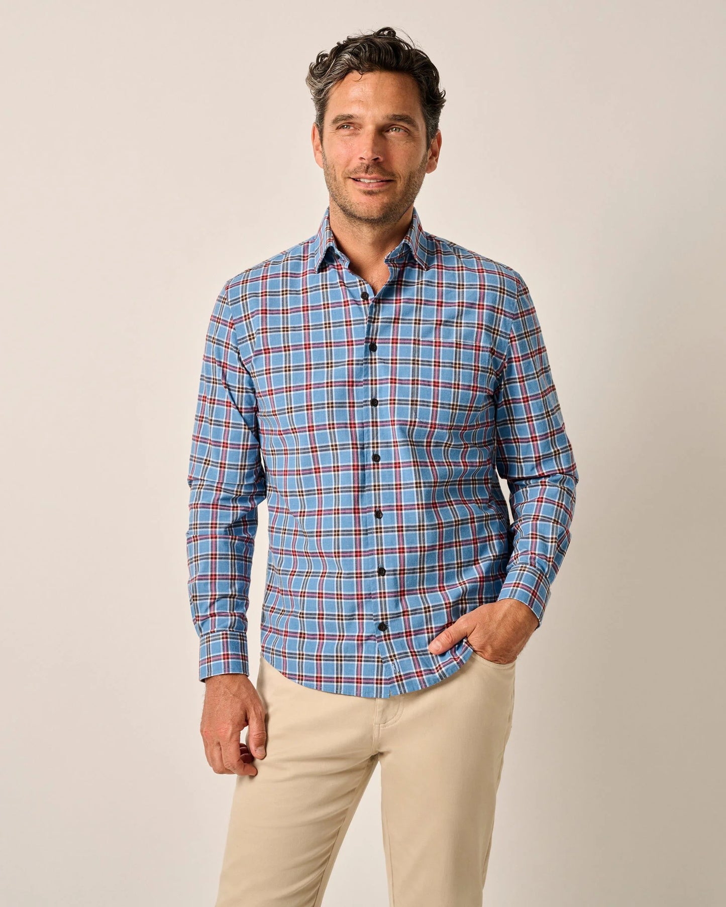 Johnnie-O York Performance Button Up Shirt