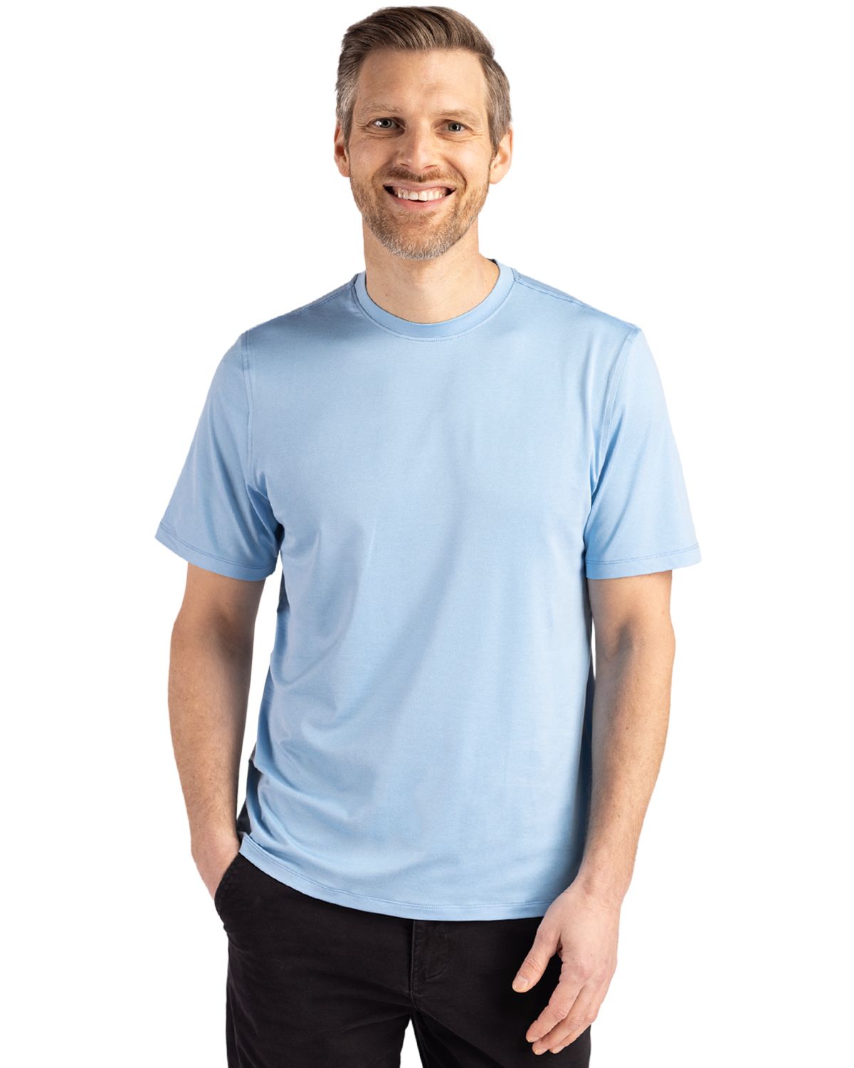 Cutter & Buck Coastline Short Sleeve Tee in Atlas