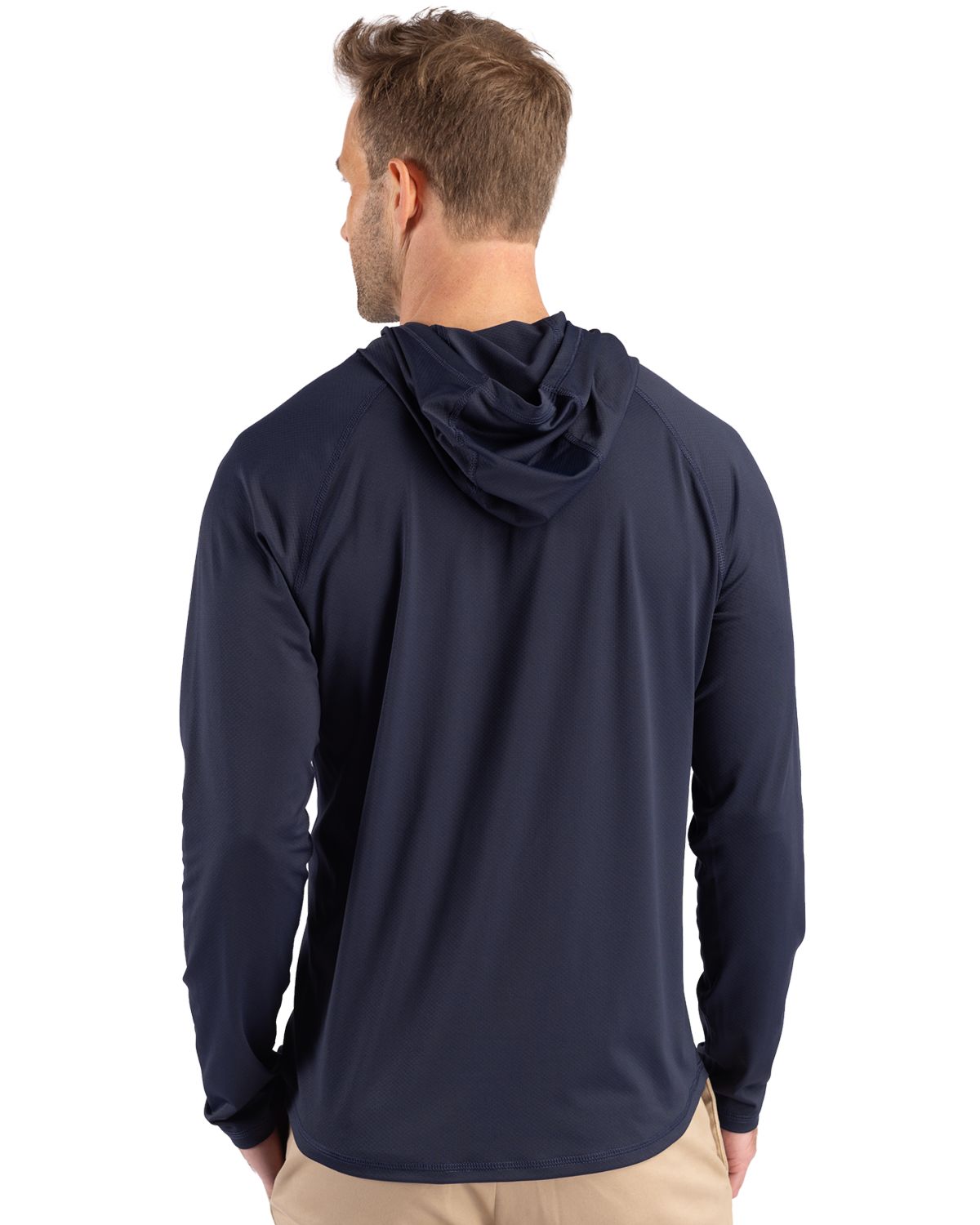 Cutter & Buck  Featherlight Stretch Hooded Pullover Navy Blue