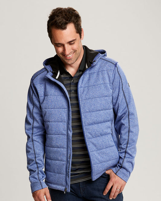 Cutter & Buck Altitude Quilted Jacket Tour Blue