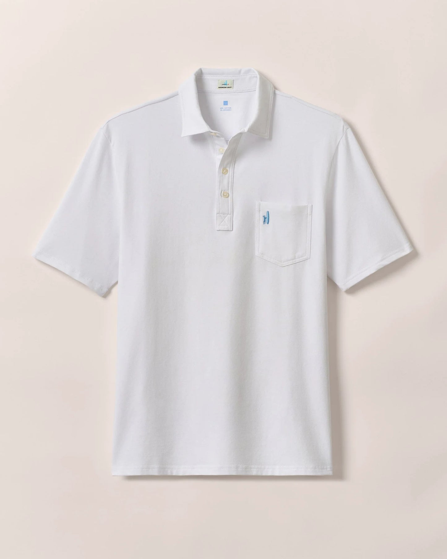 Johnnie-O Polo The Original White