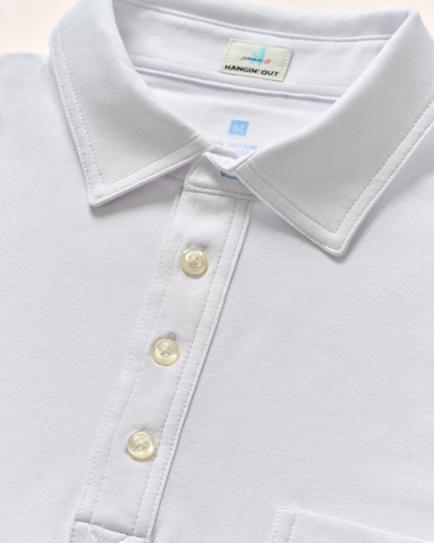 Johnnie-O Polo The Original White
