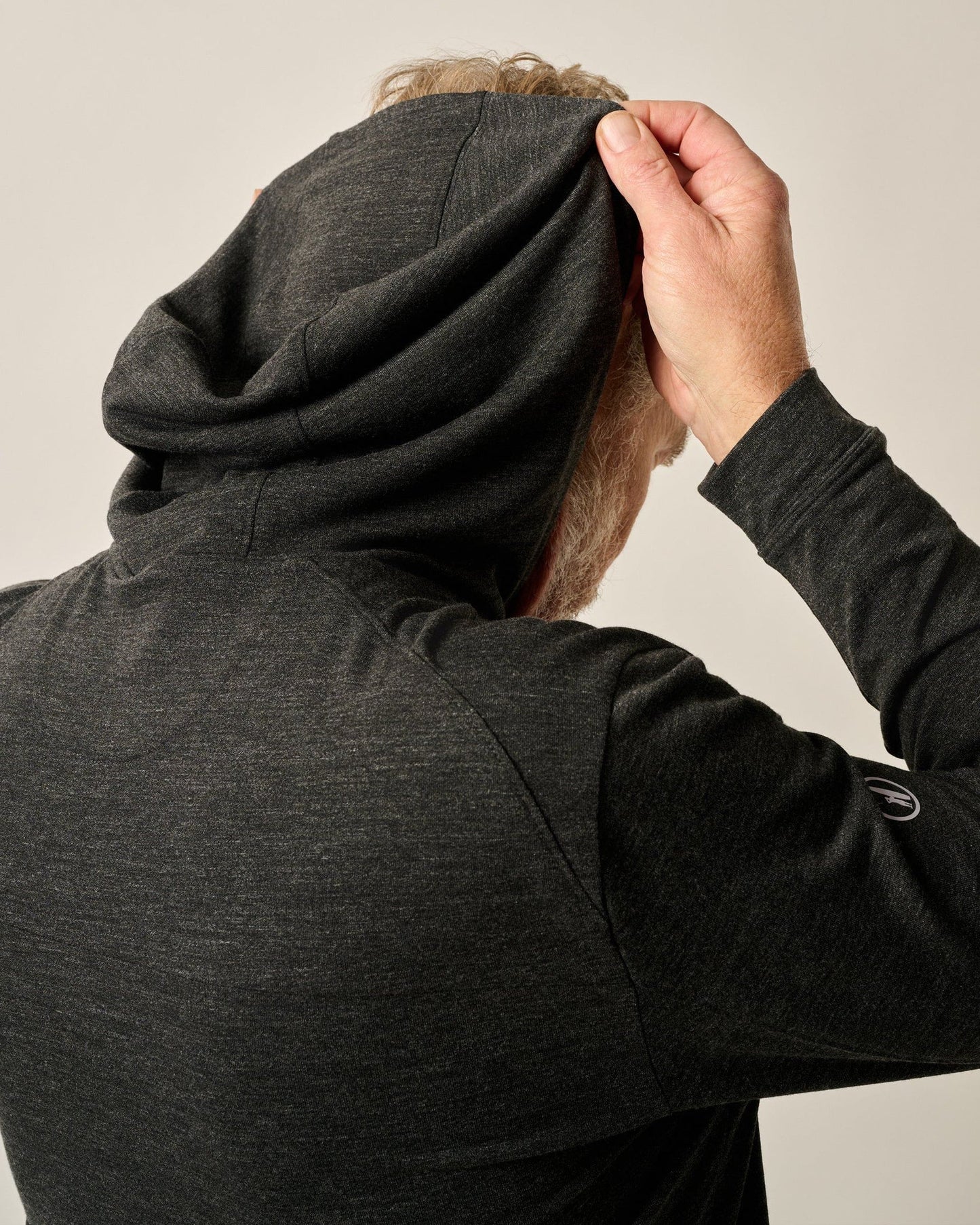 Johnnie-O Remmy Lightweight Performance Hoodie Black