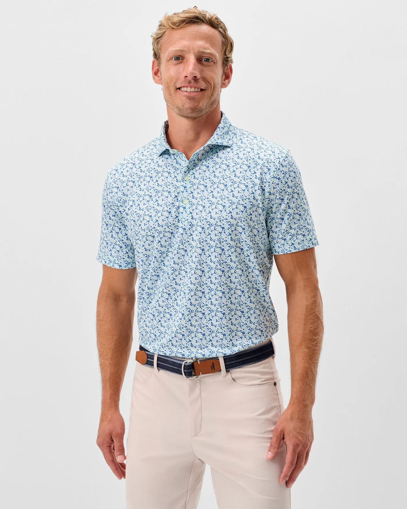 Johnnie-O Charmer Performance Polo in Sound Side