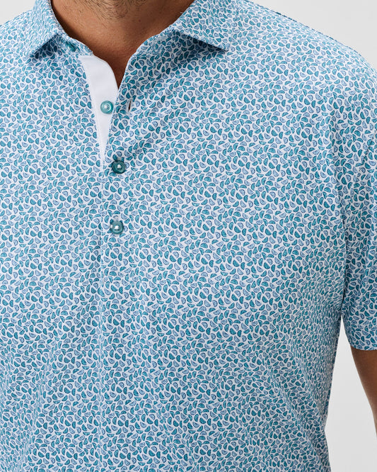 Johnnie-O Performance Mesh Polo Peelin Good