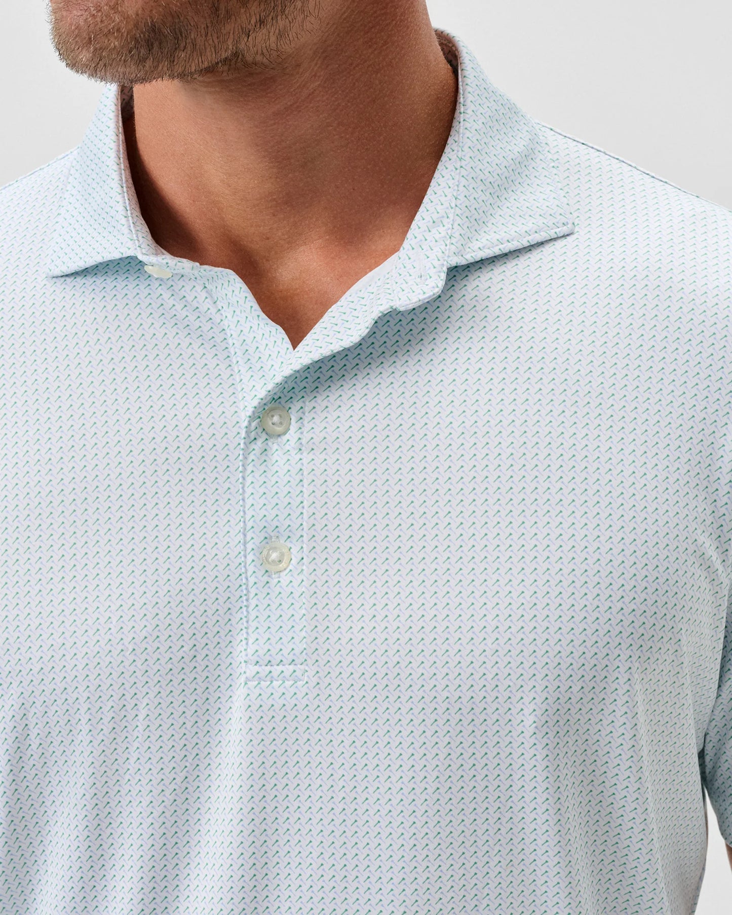 Johnnie-O Performance Featherweight Polo Tee Party