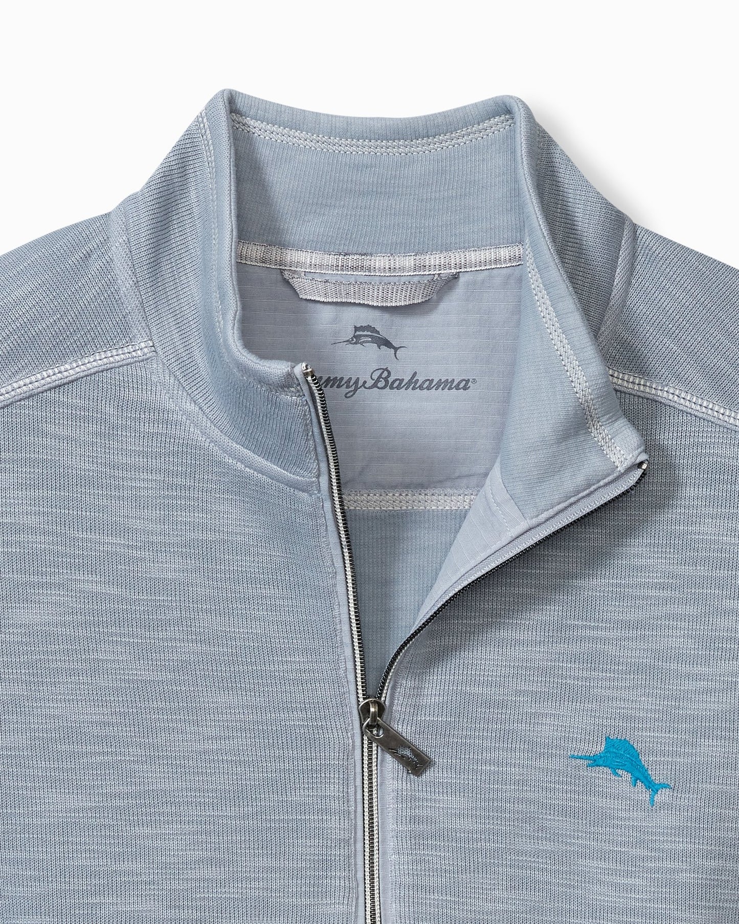 Tommy Bahama Tobago Bay Full Zip Jacket Iced Slate