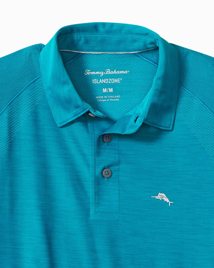 Tommy Bahama Palm Coast IslandZone Pro Polo Voyager Blue