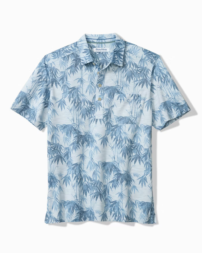 Tommy Bahama San Lucio Tides Bamboo Camp Shirt in Opal Surf