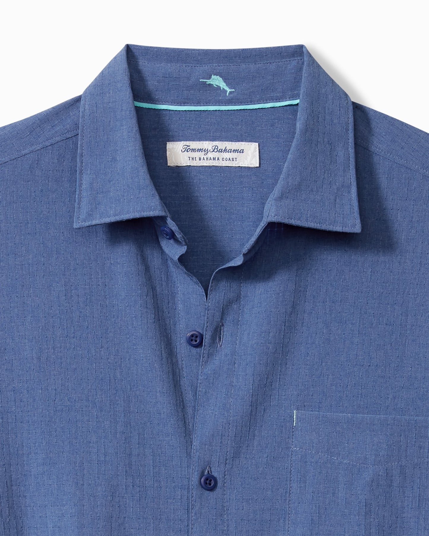 Tommy Bahama Bahama Coast Sandypoint IslandZone Short-Sleeve Shirt Classic Blue
