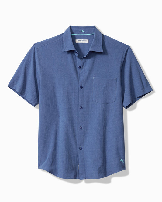 Tommy Bahama Bahama Coast Sandypoint IslandZone Short-Sleeve Shirt Classic Blue