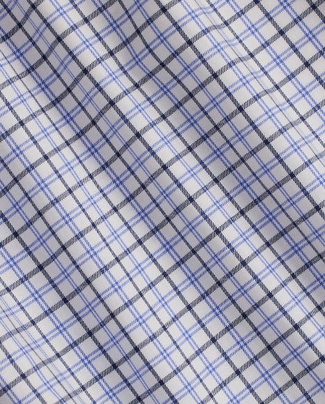 Polo Ralph Lauren Plaid Twill Long Sleeve Shirt Nevis Blue