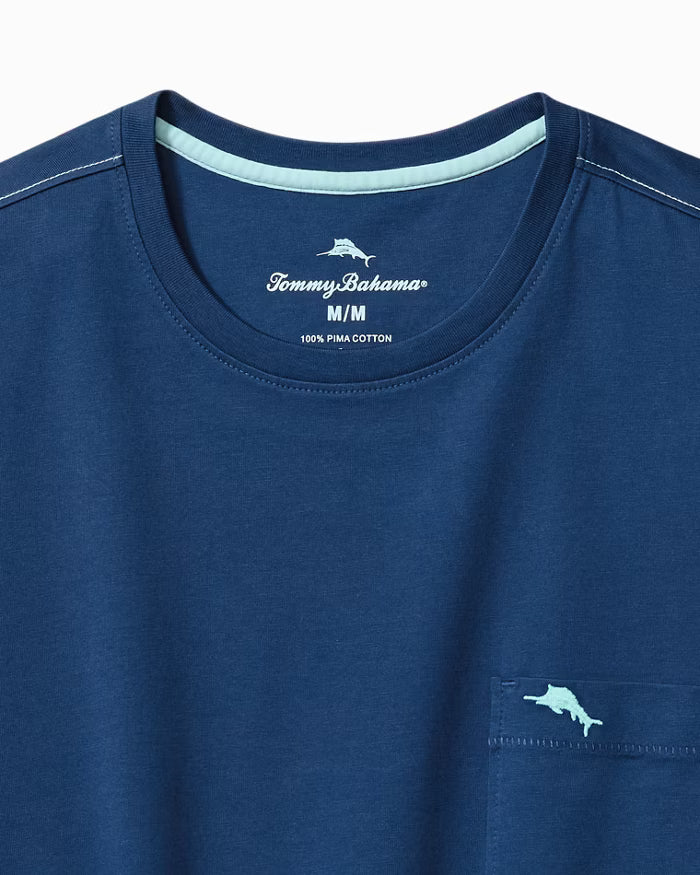 Tommy Bahama Bali Skyline T-Shirt in Bering Blue