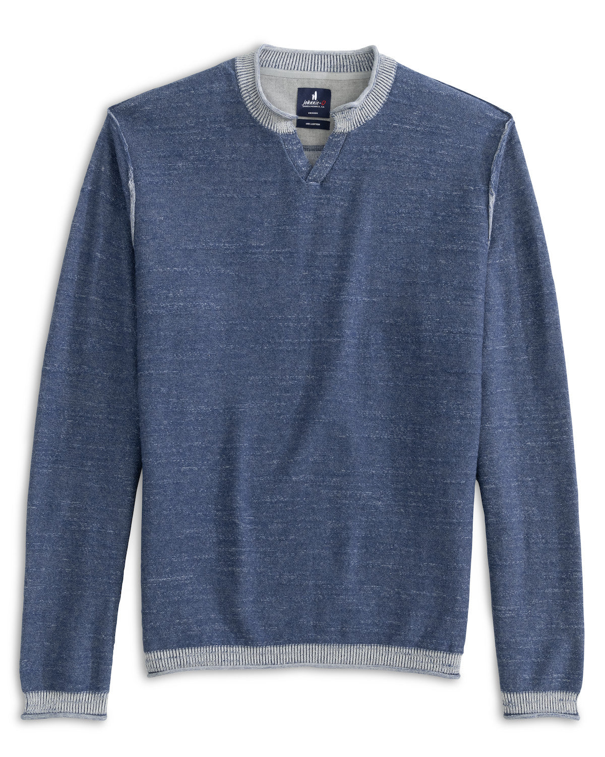 Johnnie-O Jamesy Slit Crew Sweater