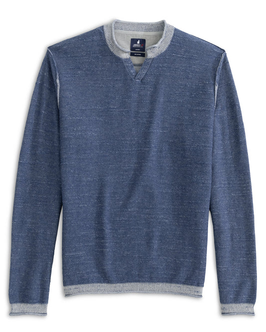 Johnnie-O Jamesy Slit Crew Sweater