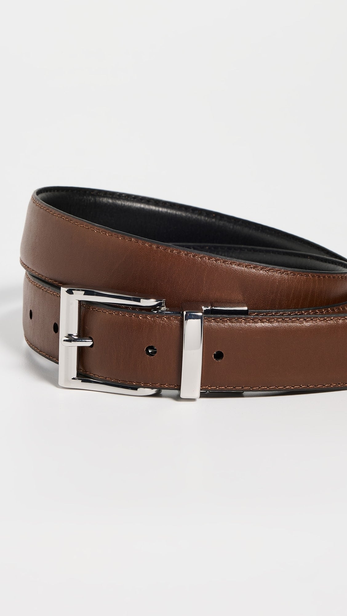 Polo Ralph Lauren Reversible Saddle Leather Belt Brown/Black
