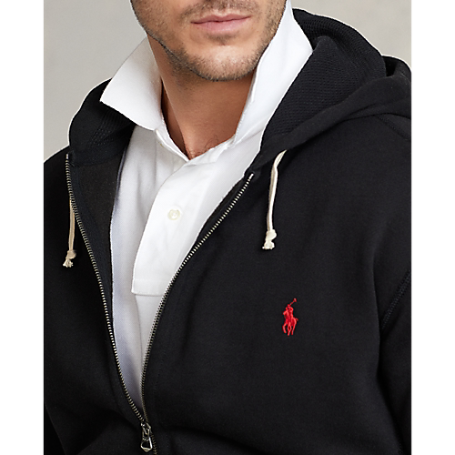 Polo Ralph Lauren Fleece Full Zip Sweatshirt Polo Black