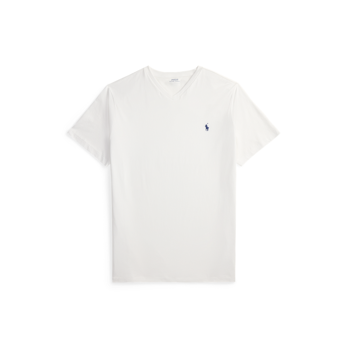 Polo Ralph Lauren Jersey V-Neck T-Shirt White