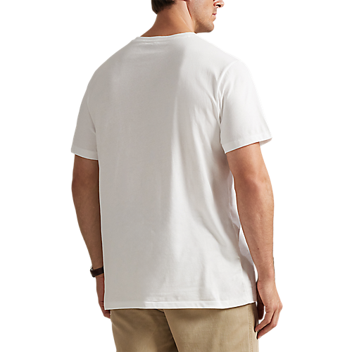 Polo Ralph Lauren Jersey V-Neck T-Shirt White