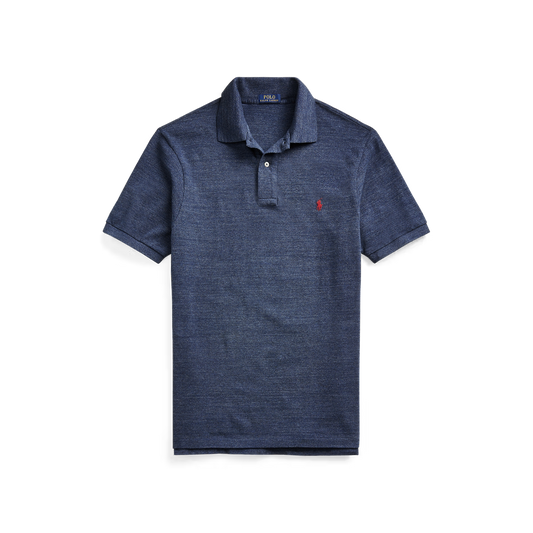 Polo Ralph Lauren Solid Mesh Polo Classic Fit Classic Royal Heather