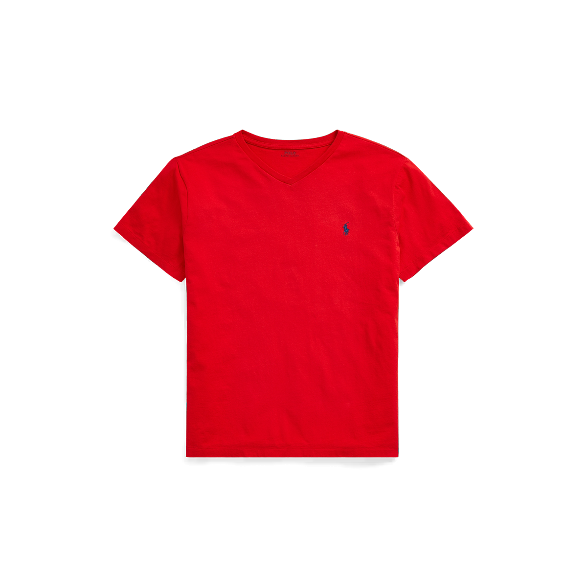 Polo Ralph Lauren Jersey V-Neck T-Shirt Red