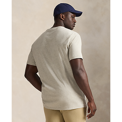 Polo Ralph Lauren Jersey V-Neck T-Shirt Grey Heather
