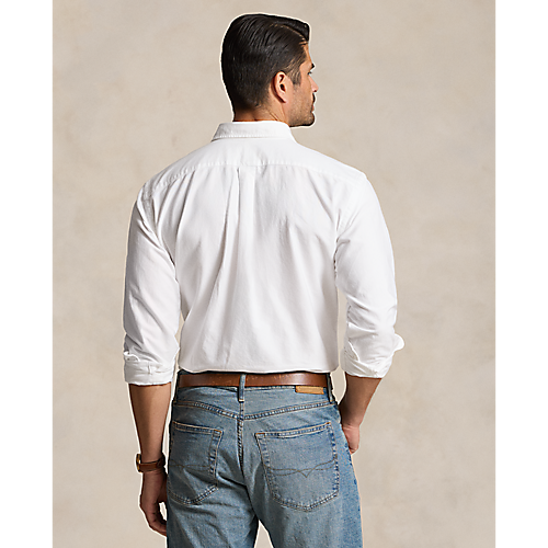 Polo Ralph Lauren Classic Fit Oxford Shirt White Hajjar's Big & Tall Mens Clothing Polo Ralph Lauren Classic Fit Oxford Shirt White Hajjar's Big & Tall Mens Clothing