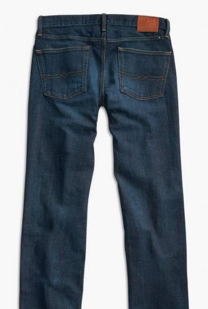LUCKY BRAND 181 RELAXED STRAIGHT 38 X 32 JEANS 7M11200 100% COTTON OL  NEPTUNE - Helia Beer Co