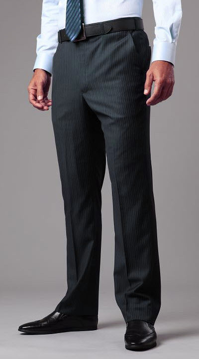 Antonio Parillo Suit Separate Pant Charcoal Grey Pinstripe