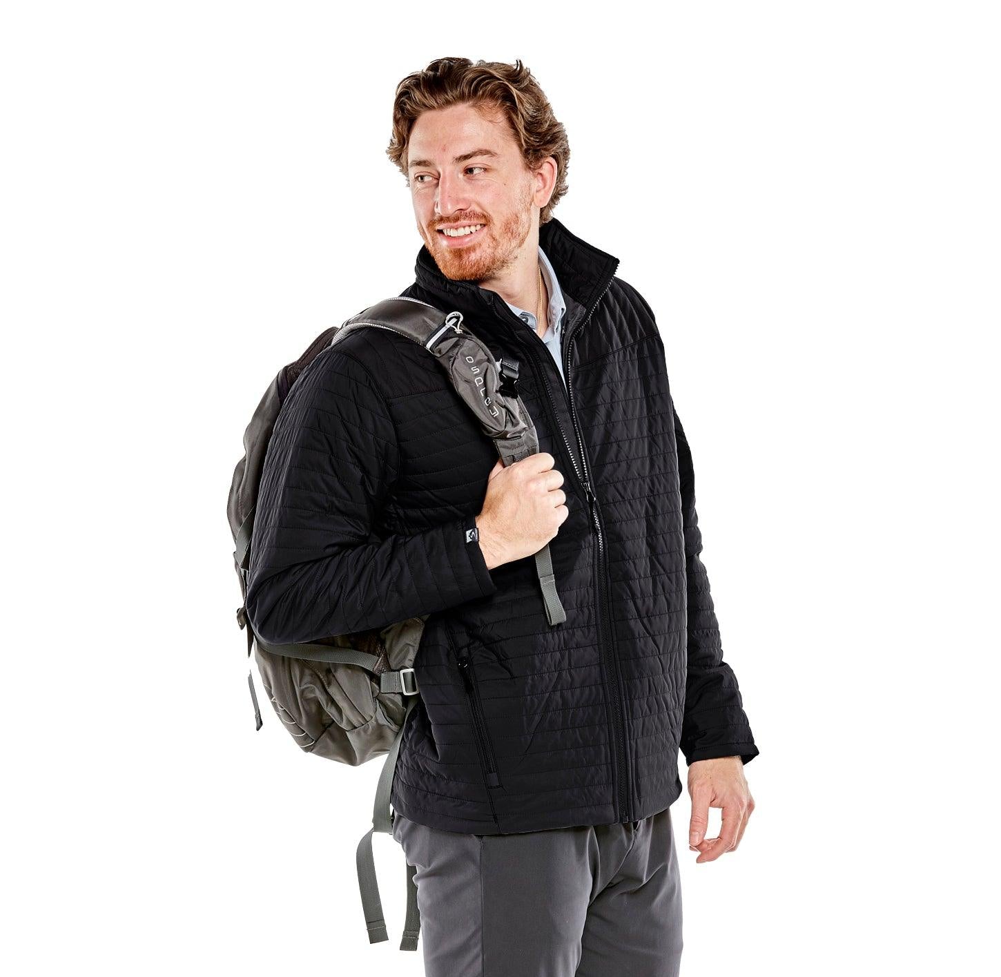 Storm Creek Frontrunner Jacket Black - Hajjar's Big & Tall Mens Clothing