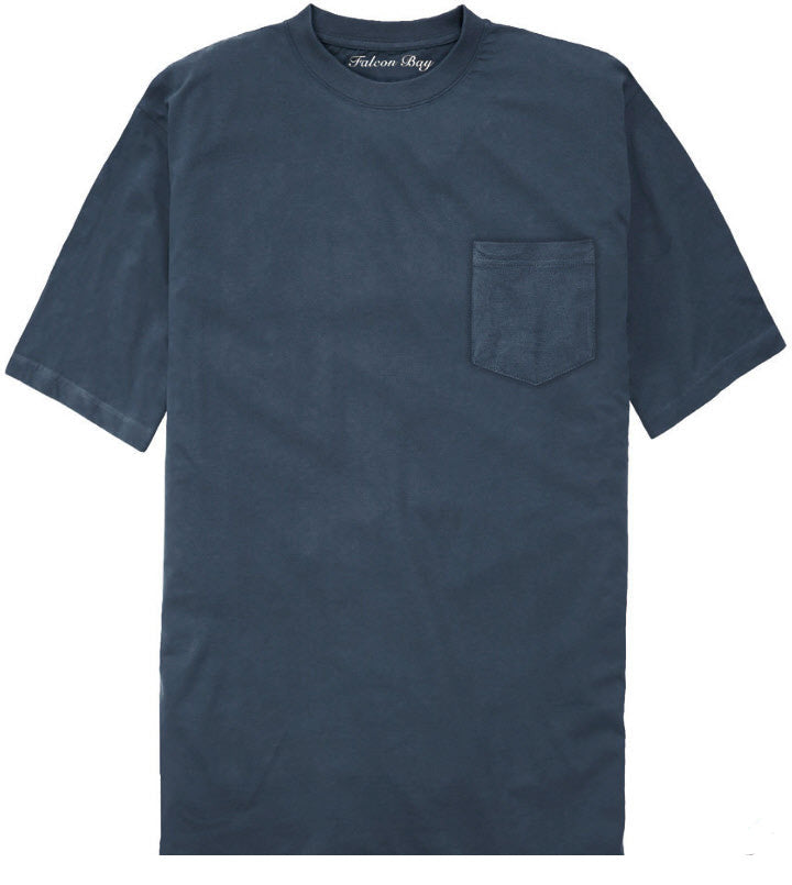 100% Cotton Pocket TShirt – Hajjar's Big & Tall Mens Clothing