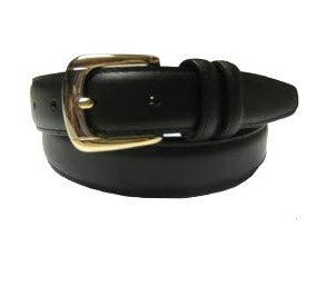 Buy New Arrival Jack Marc X Buckle Leather Belt For Men Black-Gold