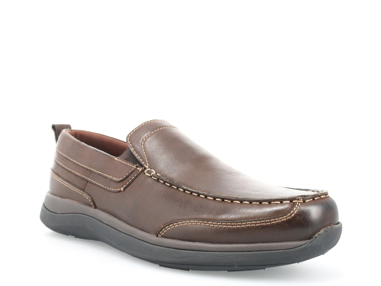 Propet Preston Slip On Shoe Brown