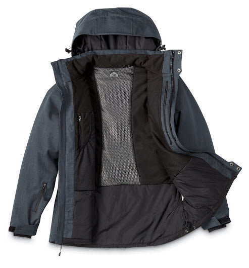 Waterproof Windbreaker Jacket (Storm Gray)