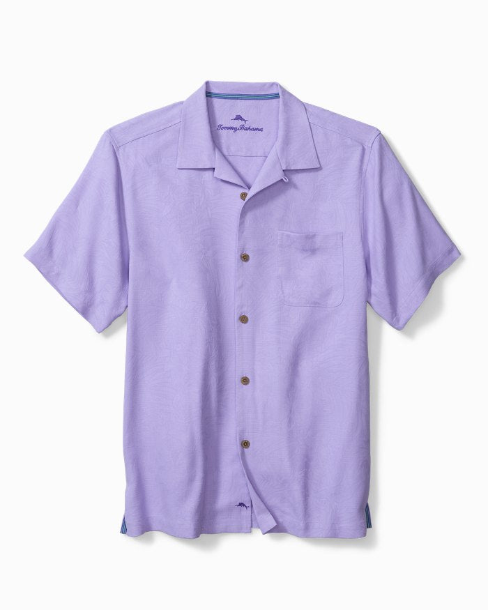 Tommy Bahama Tropic Isles Camp Shirt Purple